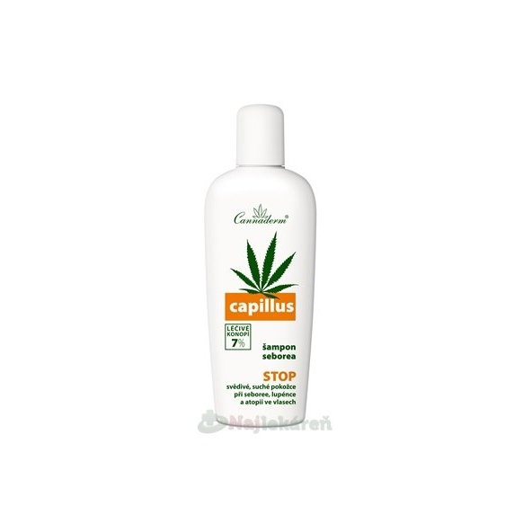 Cannaderm Capillus šampon seborea 150 ml