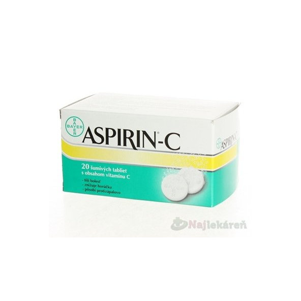 Aspirin-C proti bolesti 20 šumivých tablet