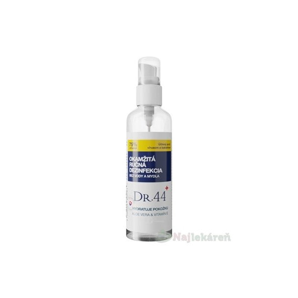 Dr.44 Okamžitá ruční dezinfekce gel 75% etanol 250 ml