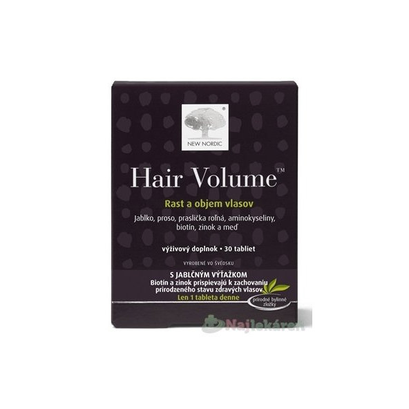 New Nordic Hair Volume Repair Mask na vlasy 30 tablet