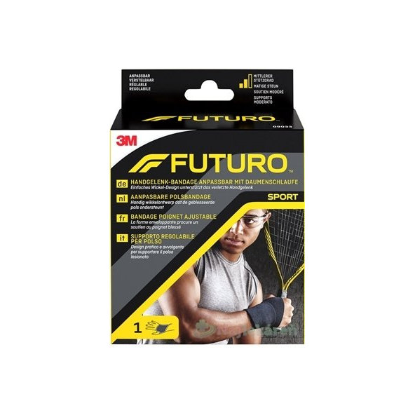 3M Futuro Sport bandáž na zápěstí střední opora
