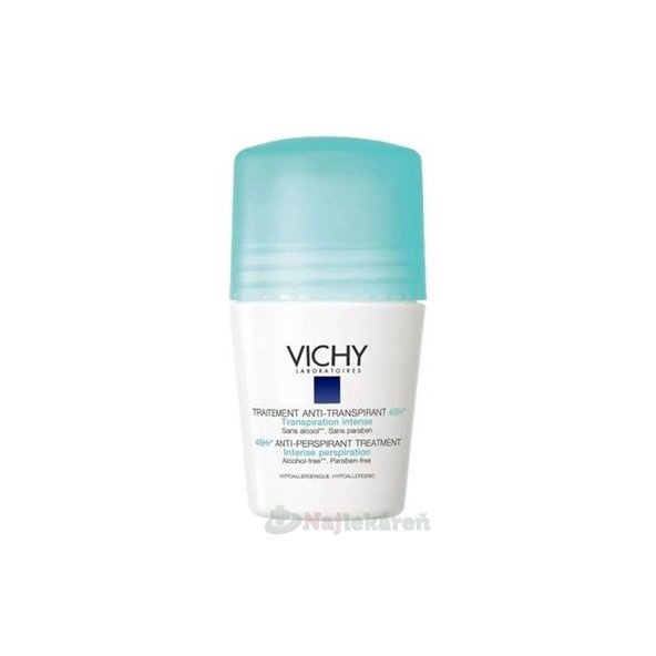 VICHY Deo roll-on proti nadměrnému pocení 48h 50 ml