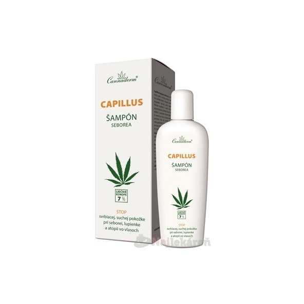 Cannaderm Capillus šampon seborea 150 ml