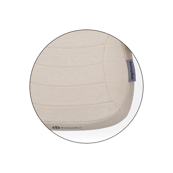 PETITE&MARS Podsedák Zuno Sage Beige 125 - 150 cm
