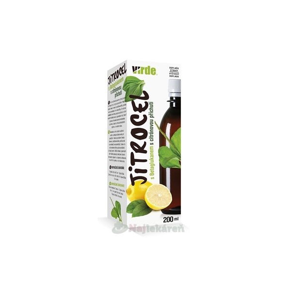 Virde Skorocel + Betaglukan citron 200 ml