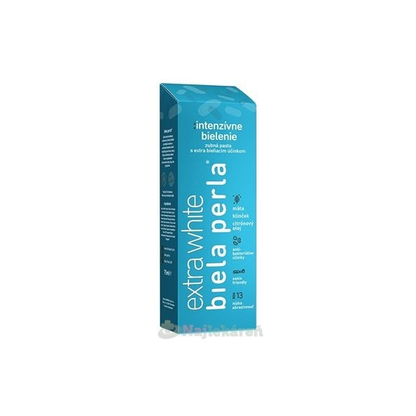 Biela Perla intenzivní bělící zubní pasta 75 ml