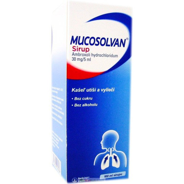 Mucosolvan sirup pro dospělé 600 mg, 100 ml