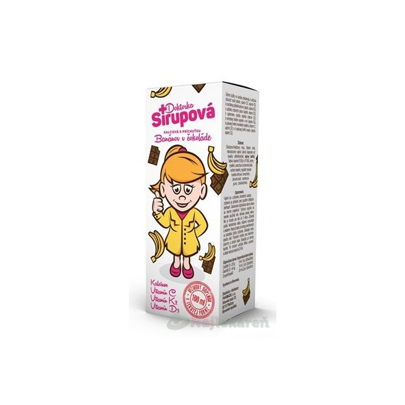 Doktorka Sirupová kalciový sirup 100 ml