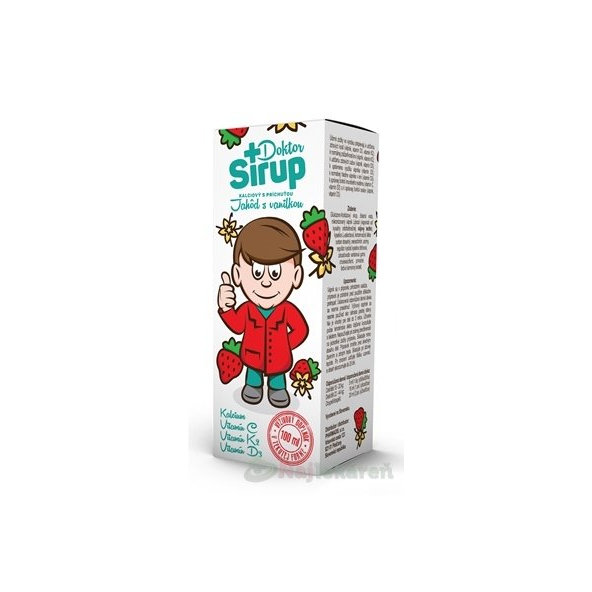 Doktor Sirup kalciový sirup 100 ml