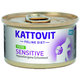 Kattovit Sensitive konzerva s krůtím masem 85 g