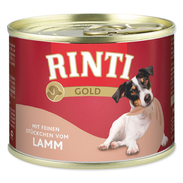 Rinti Gold Adult konzerva jehně 12 x 185 g