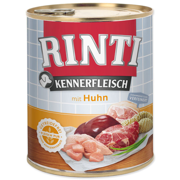 Rinti Kennerfleisch Adult konzerva kuře 12 x 800 g