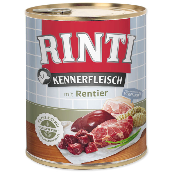 Rinti Kennerfleisch Adult konzerva sobí 12 x 800 g