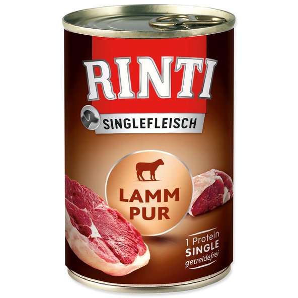 Rinti Sensible Pur Adult konzerva jehně 12 x 400 g
