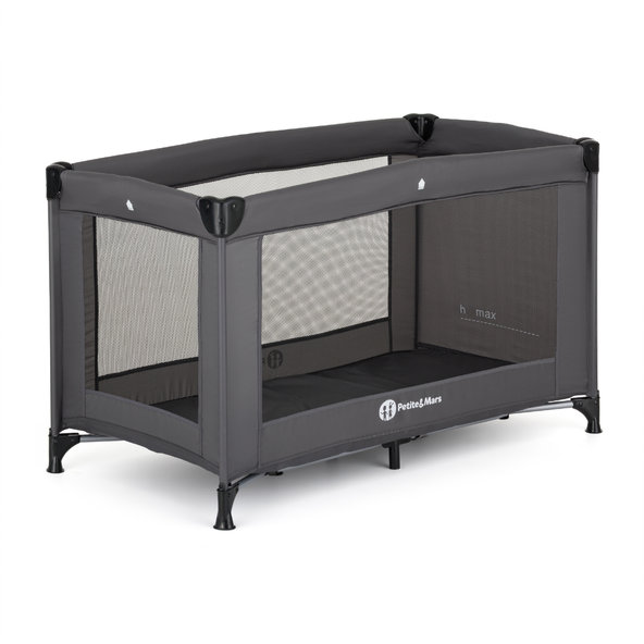 PETITE&MARS Koot Lite Cestovní postýlka Dark Grey