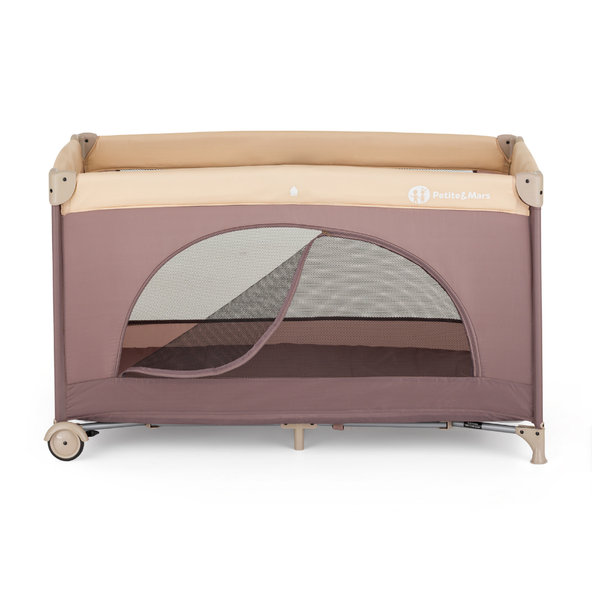 Petite&Mars postýlka cestovní Nyja Elegant Dreamlines Mocha