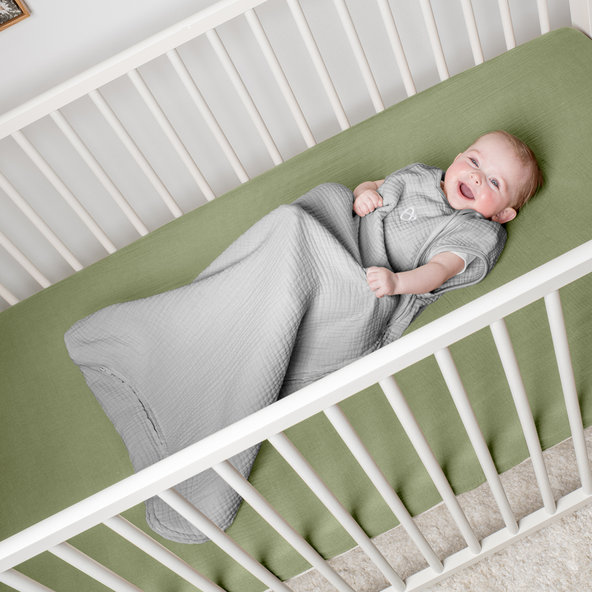 INGENUITY Vak spací bavlněný TOG 2,5 SwaddleMe™ Heather Grey 3m+
