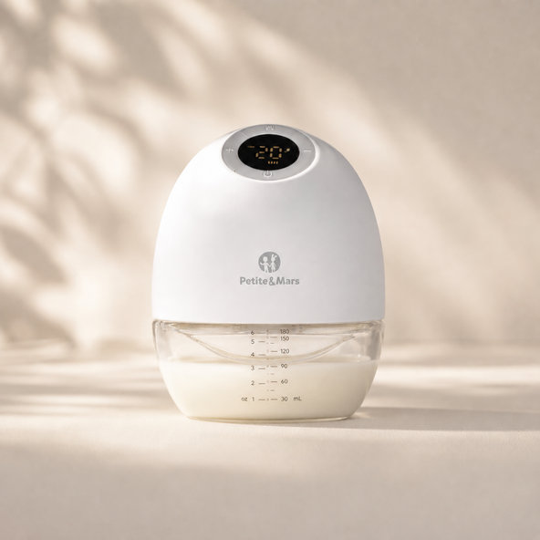 PETITE&MARS Odsávačka mateřského mléka elektrická handsfree Gaia Duo