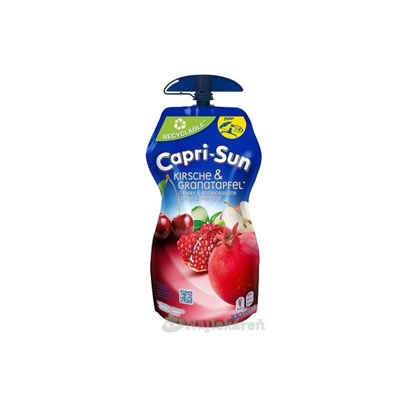 Capri Sun Višeň granátové jablko nápoj 330 ml