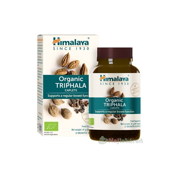 Himalaya Organic Triphala 60 kapslí