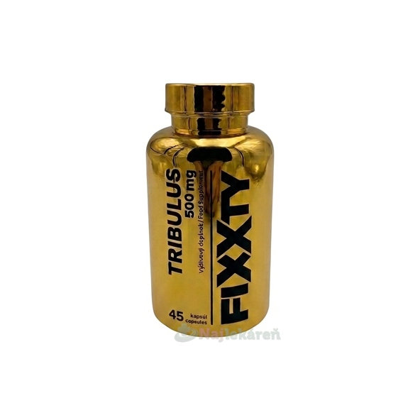 Fixxty Tribulus 500 mg 45 kapslí