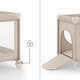 Kinderkraft cestovní postýlka Leody Up Beige