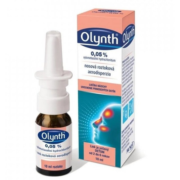 Olynth 0,05 % nosní sprej 10 ml