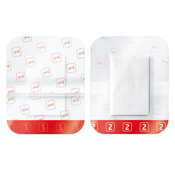 Leukoplast Leukomed T Plus náplasti na rány 5×7,2 cm 5 ks