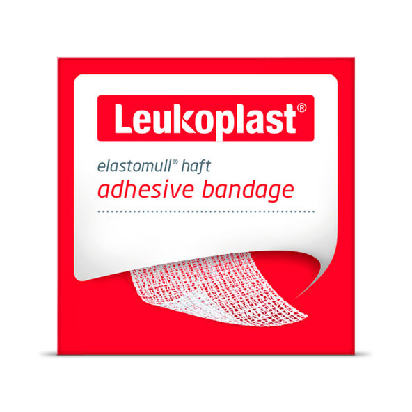 Leukoplast Elastomull Haft bandáž na rány 8 cm × 4 m