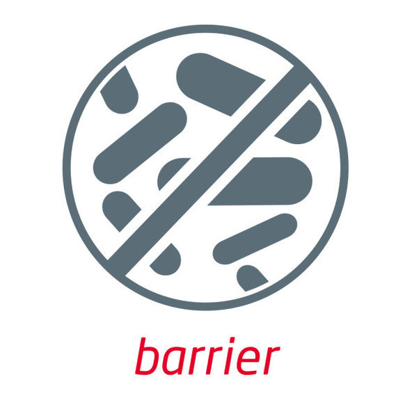 Leukoplast Barrier voděodolné náplasti na rány 22×72 mm 10 ks