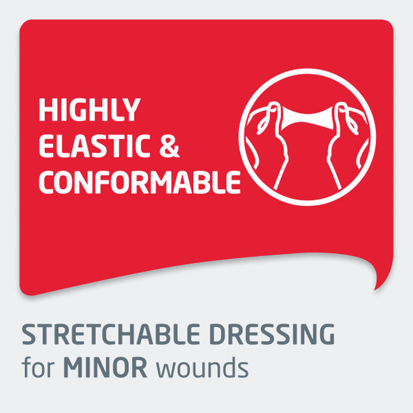 Leukoplast Elastic elastické náplasti na rány 2 velikosti 20 ks