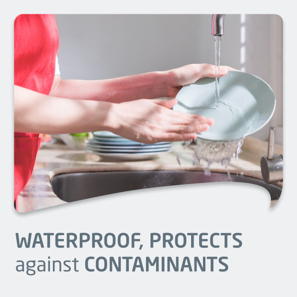 Leukoplast Aqua Pro voděodolné náplasti na rány 38×63 mm 10 ks