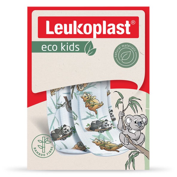 Leukoplast Eco Kids dětské náplasti 2 velikosti 12 ks