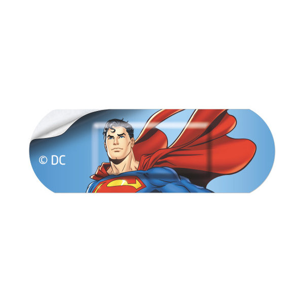 Leukoplast Kids Hero Superman náplasti na rány 2 velikosti 12 ks