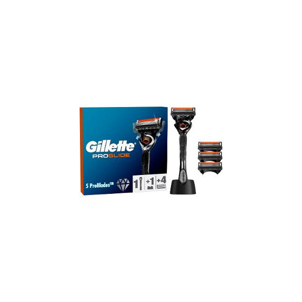 Gillette ProGlide holicí strojek + 4 náhradní hlavice