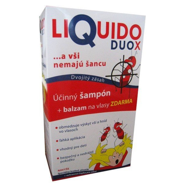 LiQuido DUO Forte šampon a sérum proti vším 200 ml