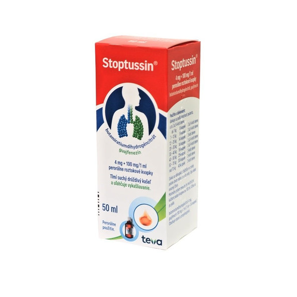 STOPTUSSIN kapky na dráždivý kašel 50 ml