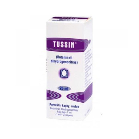Tussin kapky na kašel 25 ml