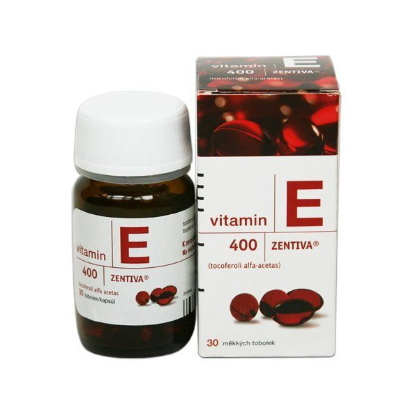 Zentiva Vitamín E 400 mg 30 kapslí
