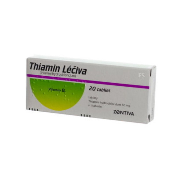 Zentiva Thiamin Léčiva 20 tablet