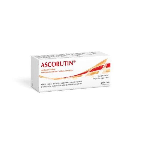 Ascorutin 50 potahovaných tablet
