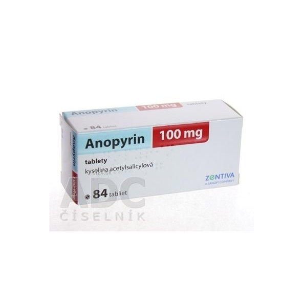 Anopyrin 100 mg 84 tablet