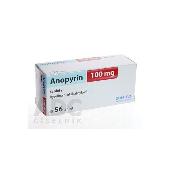 Anopyrin 100 mg 56 tablet