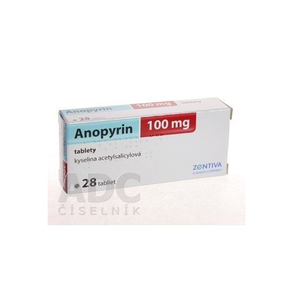 Anopyrin 100 mg 28 tablet