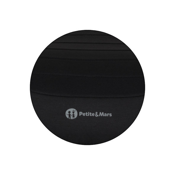 PETITE&MARS Podsedák Zuno Coal Black 125 - 150 cm