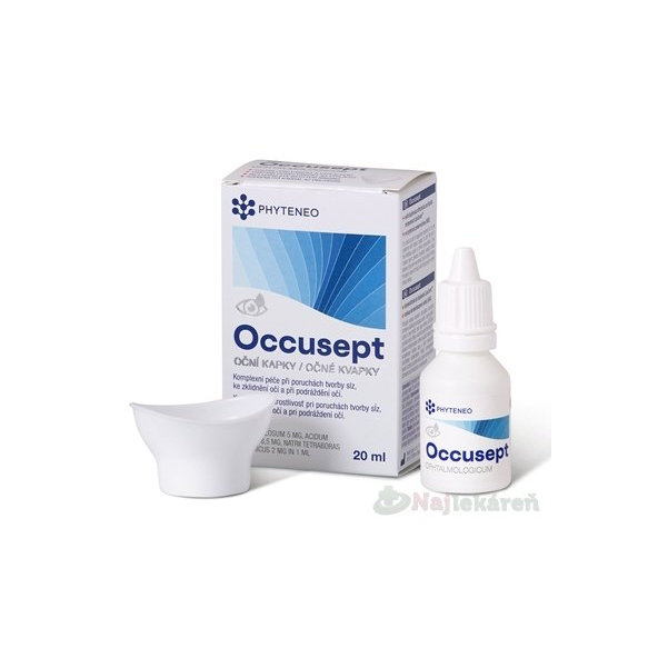 ENEO Occusept oční kapky s vaničkou 20 ml