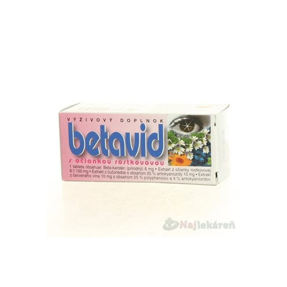 Naturvita Betavid s očiankou rostkovovou