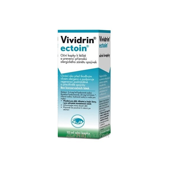 Vividrin Ectoin oční kapky 10 ml