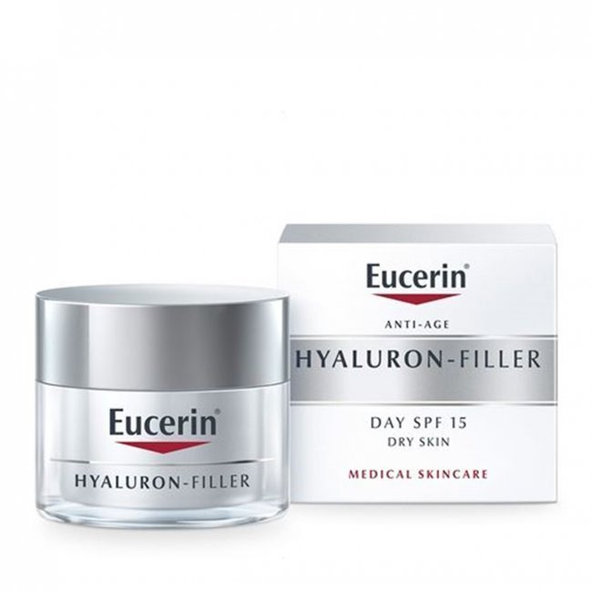 EUCERIN Hyaluron-Filler 3x Effect denní krém SPF 15 50 ml
