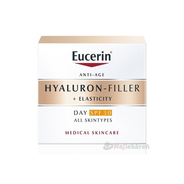 EUCERIN Hyaluron-Filler + Elasticity denní krém SPF 30 50 ml